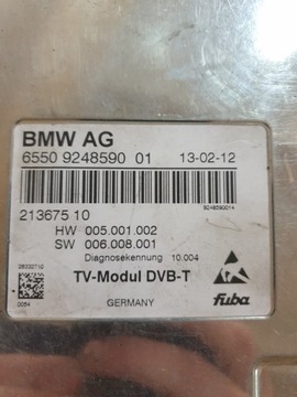 MODUL TV BMW F30 F31 F10 F06 F12 F01 F25 9248590