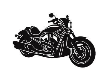 Naklejka na auto szybę MOTOCYKL Chopper motor *15cm *Kolory