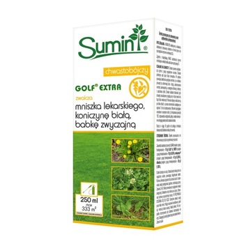 Golf Extra 250ml Sumin na CHWASTY w TRAWIE