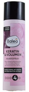 Balea lakier do włosów keratyna i volumen 250 ml DE