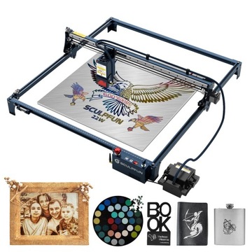 Maszyna do grawerowania laserowego sculpfun ULTRA 22W 600x600mm W POMPA