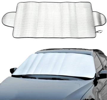 OSŁONA ANTYSZRONOWA MATA NA SZYBĘ SAMOCHODU PRZECIWSZRONOWA MRÓZ ŚNIEG XL