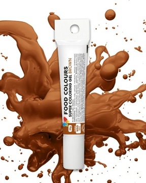 BARWNIK SPOŻYWCZY w żelu BRĄZOWY - Food Colours - 20 g