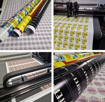 ФОЛЬГОВЫЕ НАКЛЕЙКИ 1м2, любой формы, мономерная фольга