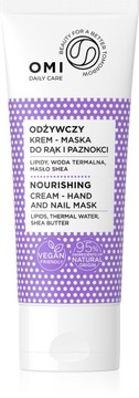 OMI - Odżywczy krem-maska do rąk i paznokci VEGAN (lipidy, woda termalna, m