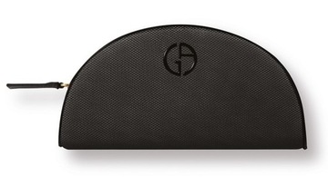 GIORGIO ARMANI BEAUTY CZARNA KOSMETYCZKA ZASUWANA NA SUWAK