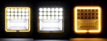 Галогенная светодиодная рабочая лампа 126 Вт ЭКСКАВАТОР-ПОГРУЗЧИК