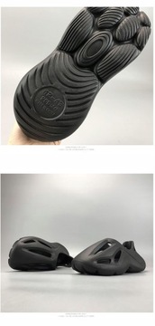 Обувь Мужские однотонные сандалии Yeezy Beach Slippers