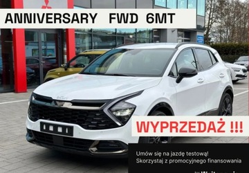 Kia Sportage V SUV 1.6 T-GDI 160KM 2025 Kia Sportage MY25 Anniversary 160KM 6MT DOSTEPNY OD REKI 1.6 Benzyna