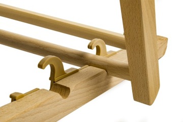 ДЕРЕВЯННЫЙ СТУЛ С ЗАЩИТОЙ - бордовый ВРОЦЛАВ