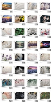 ABSTRACT ORNAMENT EFFECT 3D MAGNES 90x60 MAGNETIC COATING MAT 90x60