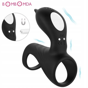 dla mężczyzn Penis Chastity wibrator sterowany zda