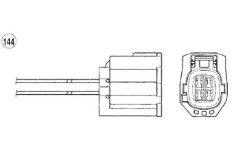 ЛЯМБДА-ЗОНД NGK MAZDA 3 Z60218861A 1.4 1.6