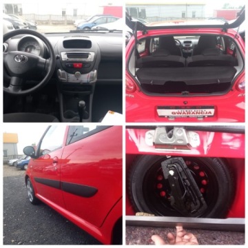 Toyota Aygo I 2008 Toyota Aygo TOYOTA AIGO 1000 benzyna klimatyzacja zarejestrowany Benzyna, zdjęcie 5