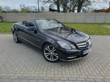 Mercedes Klasa E W212 Kabriolet 200 CGI BlueEFFICIENCY 184KM 2011 Mercedes E 200 Kabriolet Avantagrde FULL OPCJA, zdjęcie 39