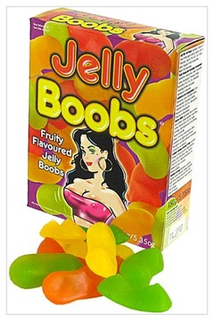 :) JELLY BOOBS CUKIERKI ŻELOWE CYCKUSZKI SŁODKIE