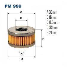 Filtr paliwa PM999 do instalacji gazowych HART