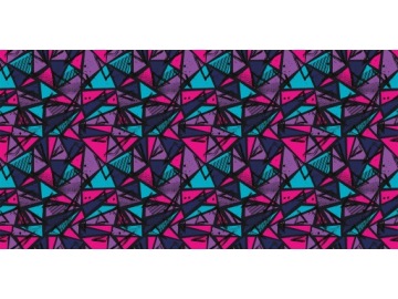 Mata ochronna 140x65 na Biurko Graffiti Trójkąty