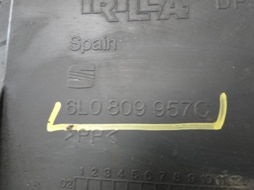 PODBĚH LEVÝ PŘEDNÍ SEAT CORDOBA 6L 6L5 6L0809957C