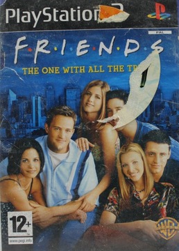 FRIENDS THE ONE WITH ALL THE TRIVIA PS2