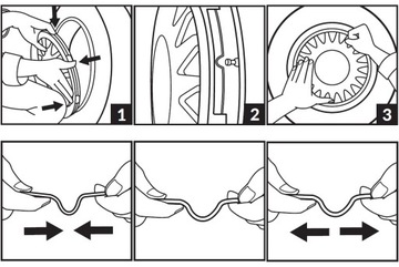 Колпаки Jestic Cosmos 14 дюймов, универсальные