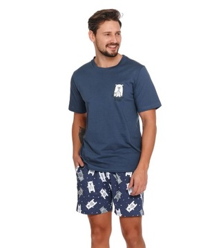 Мужская пижама Doctor Nap PMB.4222 DEEP BLUE M
