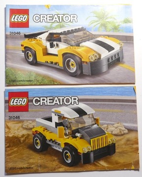 LEGO INSTRUKCJA CREATOR 31046 Samochód wyścigowy