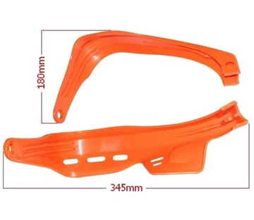 Поручни Оранжевые защитные ограждения CROSS QUAD ATV