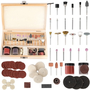 ZESTAW AKCESORIÓW DO MINI SZLIFIERKI MULTI 100EL