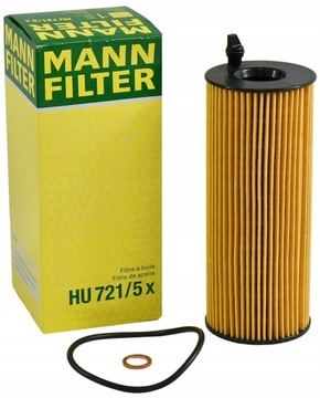 MANN FILTR OLEJE BMW 5 E60 E61 520D