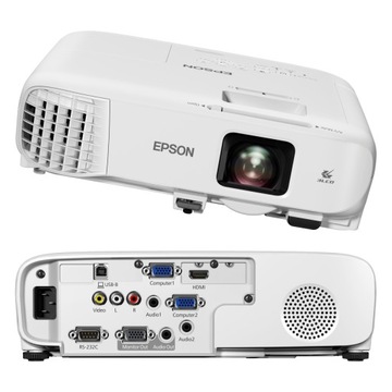 Ekonomiczny rzutnik Epson EB-E20 - 3LCD XGA 3400LM, od ręki