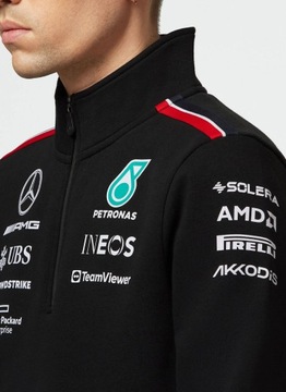 Bluza 1/4 Zip Mercedes AMG Petronas F1 2023 r.xl