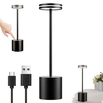 LAMPA STOŁOWA LAMPKA BIURKOWA MOŻLIWOŚĆ PRZYCIEMNIANIA BEZPRZEWODOWY LED 4W