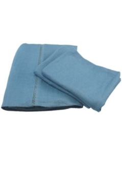 ASO NIEBIESKA NARZUTKA POSZEWKI NA PODUSZKI