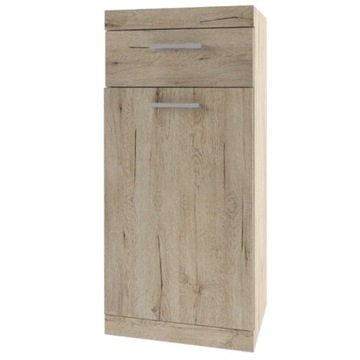KOMODA SZAFKA ORION 1D1S 45 CM DĄB SAN REMO MAFMEBLE