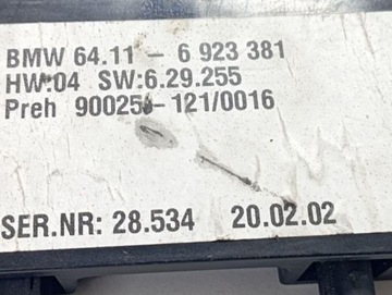 28534 JINÉ MODUL 735 I LI 200 2004 BMW 7 (E65 E66 E67)
