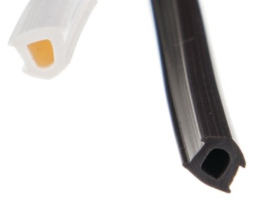 Уплотнитель для окон ПВХ - коричневое заполнение пазов