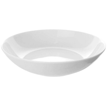 0001 TALERZ GŁĘBOKI 22 cm Biały ROMA LUBIANA PORCELANA BOSS 1 szt.