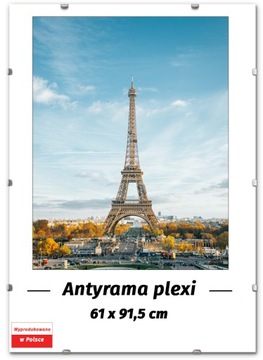 ANTYRAMA 61x91,5 - 91,5x61 cm, RAMKA NA PLAKAT