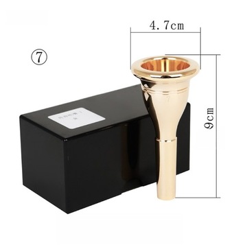 1 szt. DELIKATNY USTNIK DO TUBY WYMIENNY INSTRUMENT MUZYCZNY AKCESORIA DO TUBY