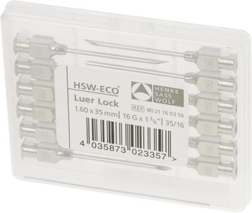 Igła HSW-ECO 1,6x35mm 12s 8021160356