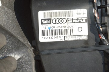 AUDI A3 8L 5D RADIÁTOR EU 8L1820003D