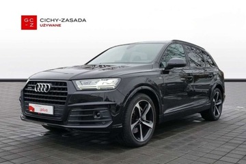 Audi Q7 II SUV 3.0 TDI 272KM 2017 Audi Q7 3.0TDI 272KM Quattro S-line 7os. Hak LED Tem. Akt Salon PL