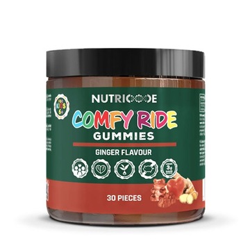 FM Nutricode Comfy Ride Gummies żelki o smaku imbirowym - 120g