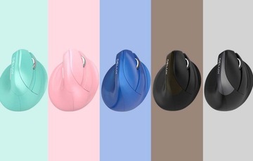 БЕСПРОВОДНАЯ ВЕРТИКАЛЬНАЯ МЫШЬ DELUX M618МИНИ-ВЕРТИКАЛЬНАЯ МЫШЬ BLUETOOTH 2.4G