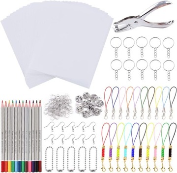 WYPIEKANKI BRELOCZKI Z FOLII TERMOKURCZLIWEJ DIY A