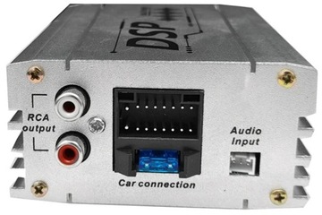 Усилитель звука 4x50 Вт, 10 каналов DSP для радио с приложением Android Bluetooth