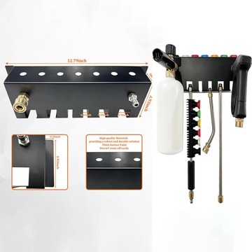 Держатель для мойки высокого давления Держатель пенопластовой пушки Органайзер для инструментов
