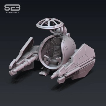 Модель Starfighter Grandmaster подходит для игры StarWars Legion.