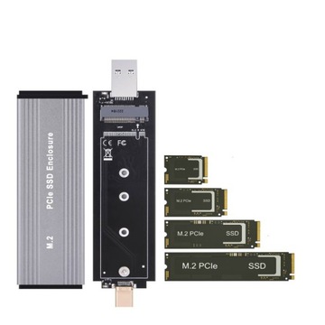 КОРПУС SSD-НАКОПИТЕЛЯ NVME PCIE M.2 USB-C 3.2
